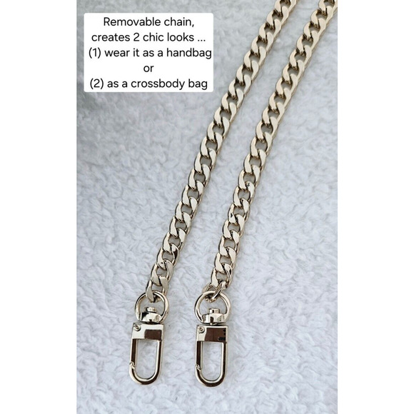 FUTURE GLORY margaux leather duffle crossbody handbag travel goop fave! bag $495 - Picture 9 of 15